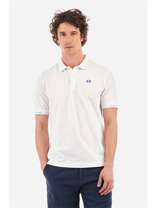 MAN POLO S/S PIQUET STRETCH LA MARTINA | YMP007-PK001/00001